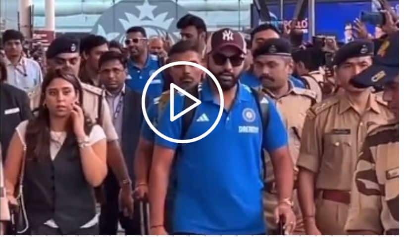 [Watch] Nostalgia Engulfs Mumbai As Team India Arrives In The City For Sri Lanka Clash